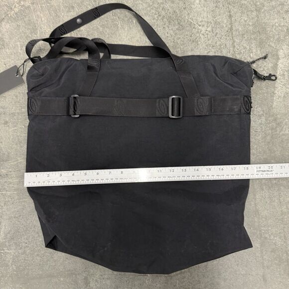 Timbuk2 Packable Tote Travel Shopping Bag Black NWT (18x17”) Company Logo - Picture 3 of 8
